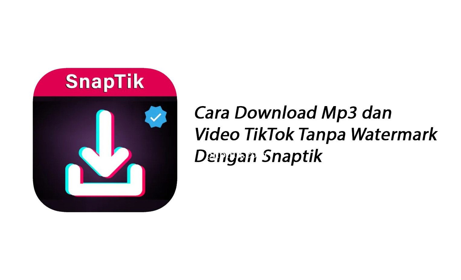 Tips Menggunakan Snaptik untuk Koleksi Video Komedi TikTok